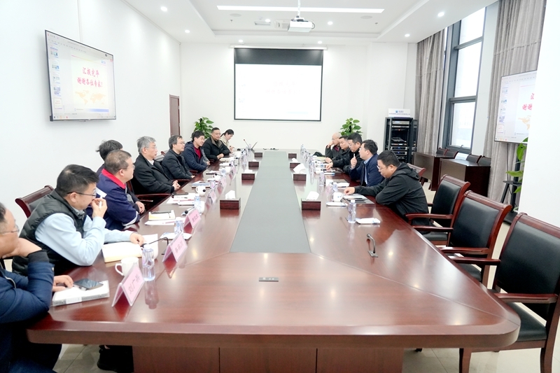 广西华谊能源化工有限公司等有关领导来院交流